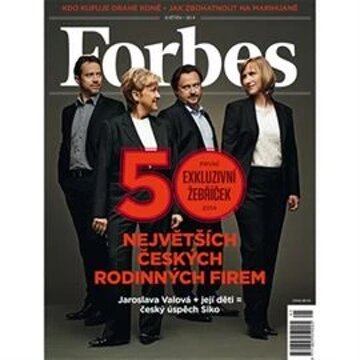 Obálka audioknihy Forbes květen 2014