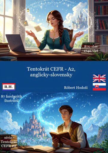 Obálka knihy Tentokrát CEFR - A2, anglicky-slovensky