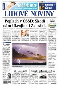 Obálka e-magazínu Lidové noviny 11.6.2014