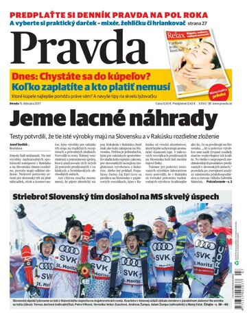 Obálka e-magazínu Pravda 15. 2. 2017
