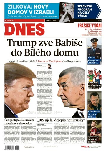 Obálka e-magazínu MF Dnes 21.2.2019