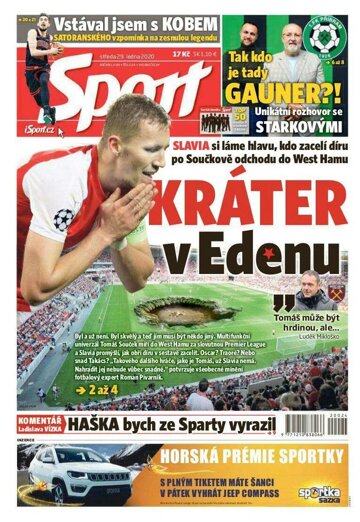 Obálka e-magazínu Sport 29.1.2020