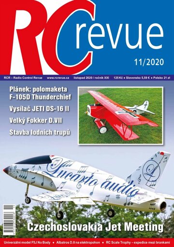 Obálka e-magazínu RC revue 11/2020