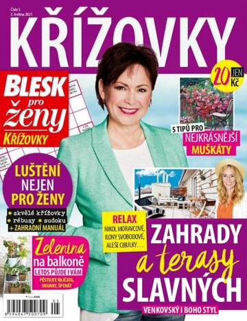 Obálka e-magazínu Blesk pro ženy Křížovky 5/2021