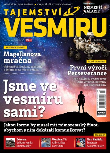 Obálka e-magazínu Tajemství Vesmíru 4/2022