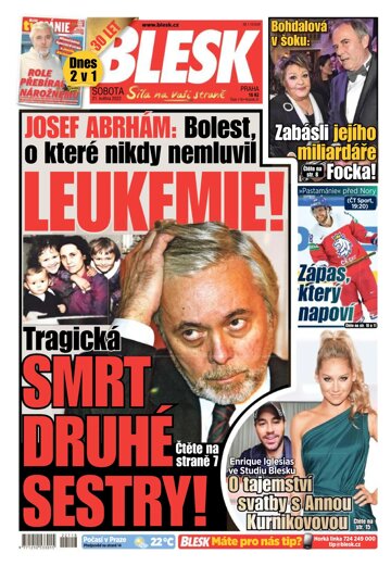 Obálka e-magazínu Blesk 21.5.2022