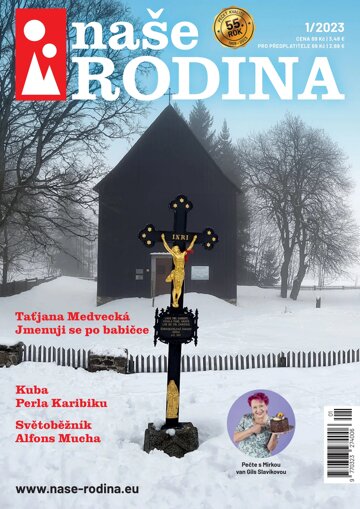 Obálka e-magazínu Naše rodina 1/2023