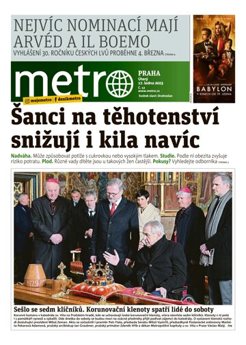 Obálka e-magazínu deník METRO 17.1.2023