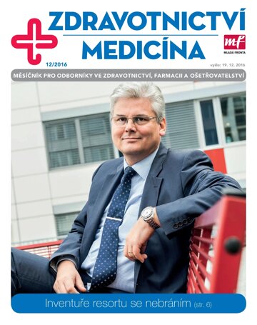 Obálka e-magazínu Zdravotnictví a medicína 12/2016