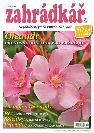 Obálka e-magazínu Zahrádkář 1/2018