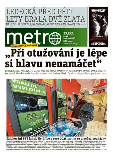 Obálka e-magazínu deník METRO 24.2.2023