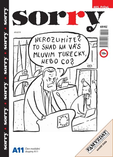 Obálka e-magazínu Sorry 4/2026