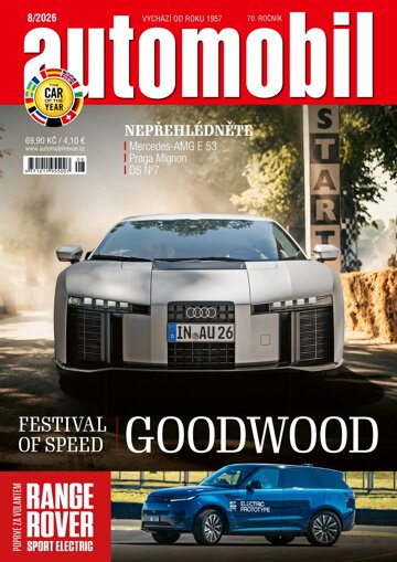 Obálka e-magazínu Automobil 8/2026
