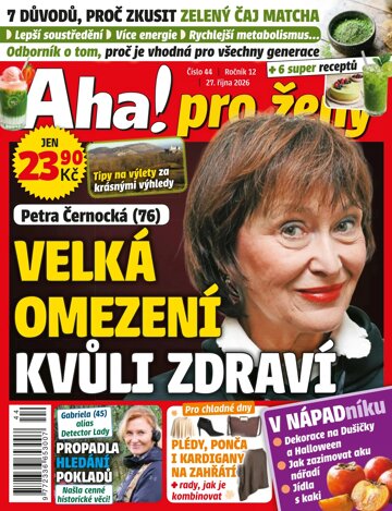 Obálka e-magazínu AHA! pro ženy 44/2026