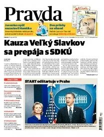Obálka e-magazínu Pravda 27.3.2010