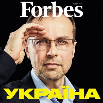 Obálka audioknihy Forbes duben 2022