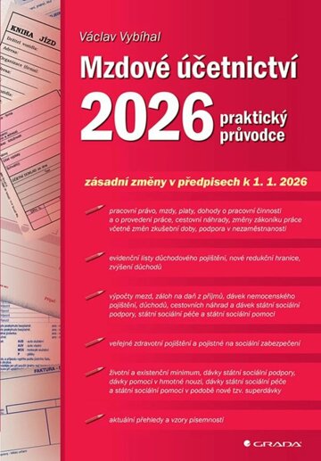 Obálka knihy Mzdové účetnictví 2026