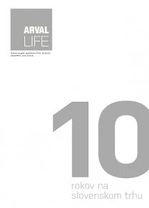 Obálka e-magazínu ARVAL LIFE SK jeseň 2014