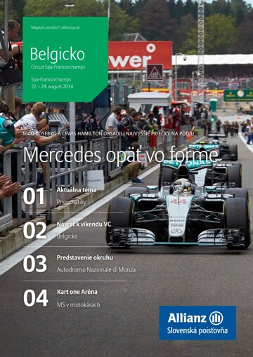 Obálka e-magazínu Magazín F1 9/2015