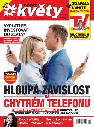 Obálka e-magazínu Týdeník Květy 4/2016