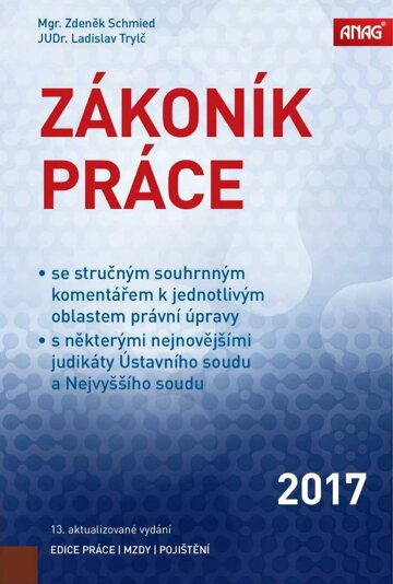 Obálka e-magazínu Zákoník práce 2017 (sešitové vydání)