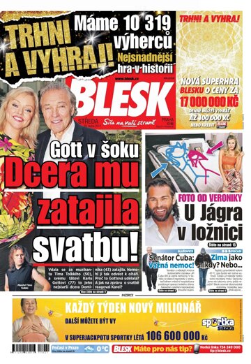 Obálka e-magazínu Blesk 25.1.2017