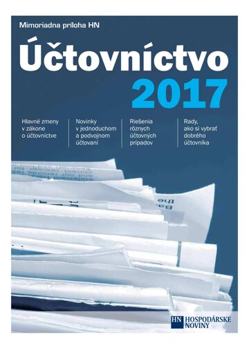 Obálka e-magazínu Účtovníctvo 2017