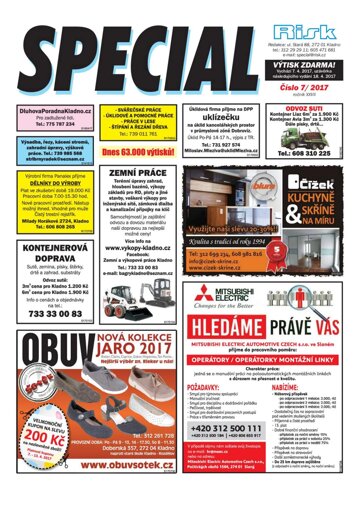Obálka e-magazínu Special 7/2017