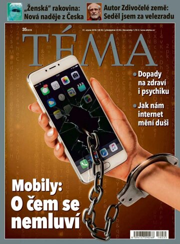 Obálka e-magazínu TÉMA 31.8.2018