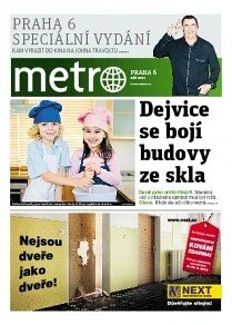 Obálka e-magazínu METRO Pražská 6ka 2012