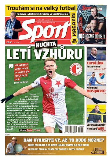 Obálka e-magazínu Sport 29.1.2021