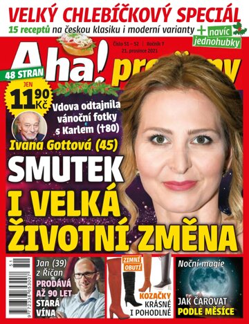 Obálka e-magazínu AHA! pro ženy 51-52/2021