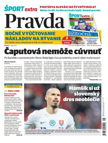 Obálka e-magazínu Pravda 24. 5. 2022