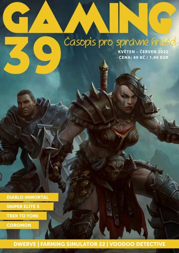 Obálka e-magazínu GAMING 39