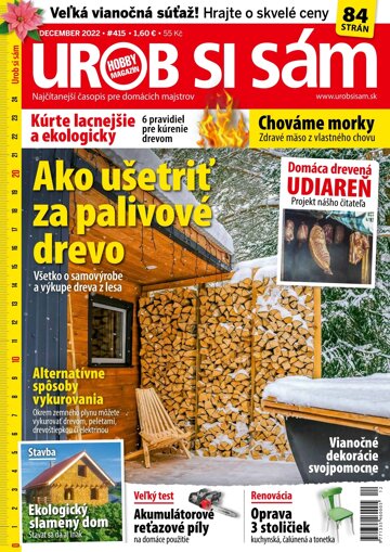 Obálka e-magazínu Urob si sám 12/2022