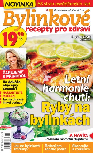 Obálka e-magazínu Bylinkové recepty 2/15