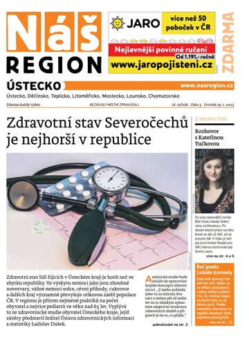 Obálka e-magazínu Náš Region - Ústecko 3/2023