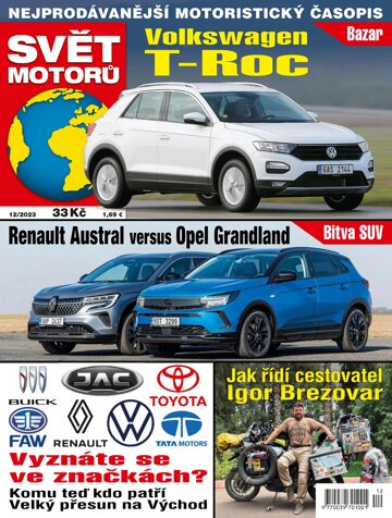 Obálka e-magazínu Svět motorů 12/2023