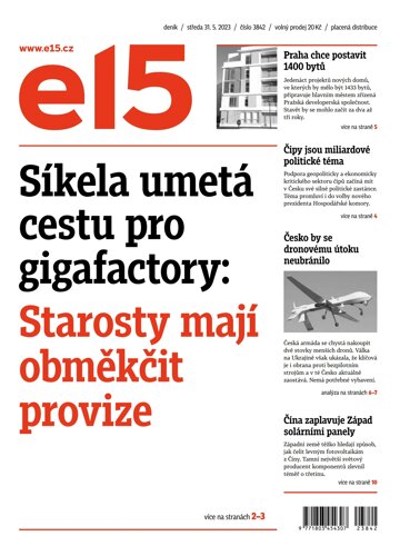 Obálka e-magazínu E15 31.5.2023