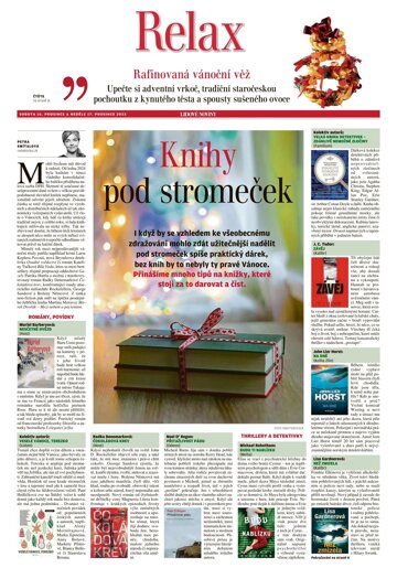 Obálka e-magazínu LN+ Čechy - 16.12.2023