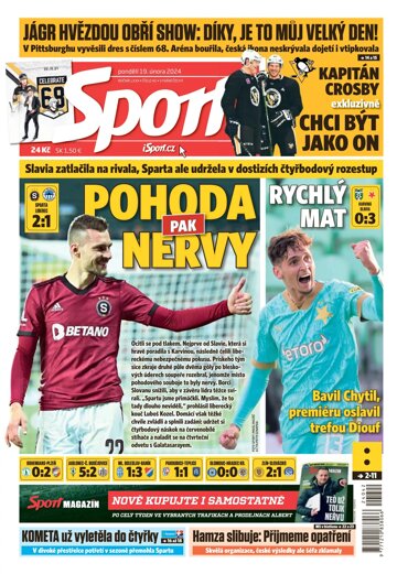 Obálka e-magazínu Sport 19.2.2024