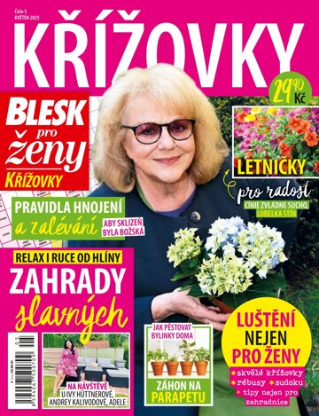 Obálka e-magazínu Blesk pro ženy Křížovky 5/2025