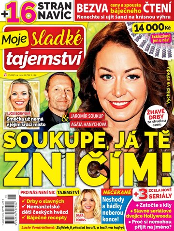 Obálka e-magazínu Moje sladké tajemství 15/2025