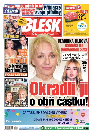Obálka e-magazínu Blesk 15.8.2025