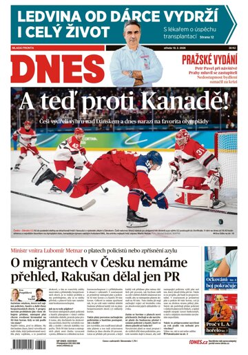 Obálka e-magazínu MF Dnes 18.2.2026