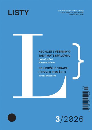 Obálka e-magazínu Listy 3/2026