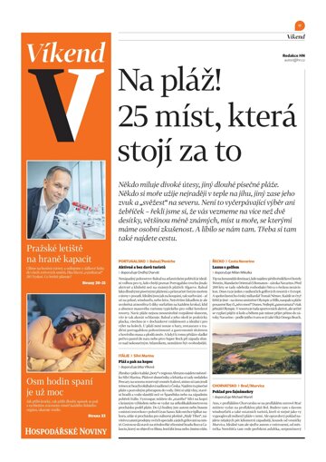 Obálka e-magazínu Hospodářské noviny - příloha Víkend 122 - 26.6.2026 Víkend