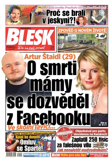 Obálka e-magazínu Blesk 17.8.2026