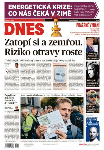 Obálka e-magazínu MF Dnes 23.9.2026