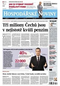 Obálka e-magazínu Hospodářské noviny 064 - 2.4.2013